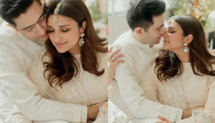 Parineeti Raghav Engagement:परिणीति चोपड़ा-राघव चड्ढा की हुई सगाई, सामने आई फोटो