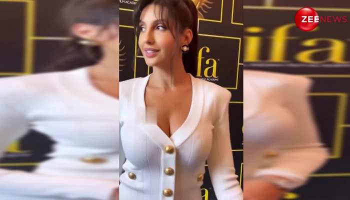 Nora Fatehi ने IIFA Award शो में टाइट ड्रेस पहन किया सबको घायल