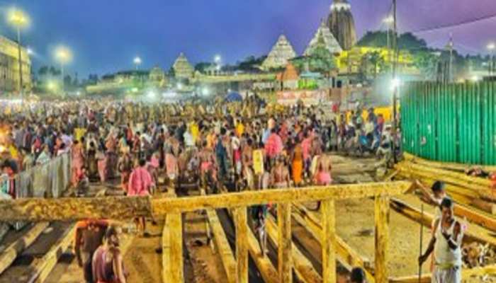 Rath Yatra 2023: ଚଳଚଞ୍ଚଳ ରଥ ଖଳା, ଜୋରସୋରରେ ଚାଲିଛି ରଥ ନିର୍ମାଣ କାର୍ଯ୍ୟ