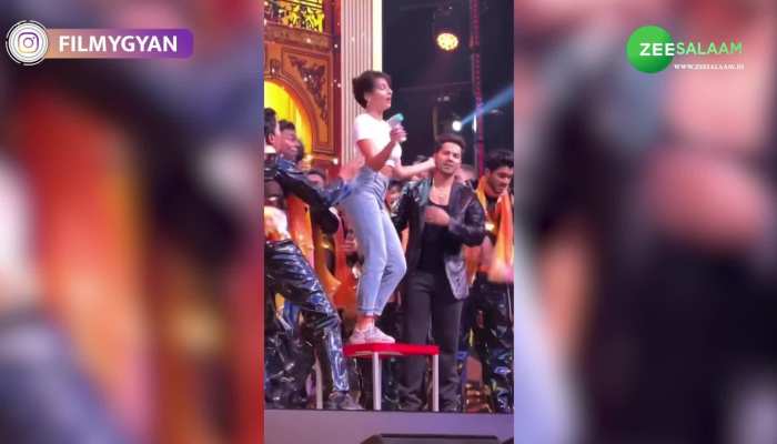 Video: नोरा ने अपने डांस से किया वरुण को फेल, स्टेज पर Garmi गाने पर नाचकर लगाई आग! https://english.cdn.zeenews.com/static/apprun/fallbackimages/hindi800x400.svg