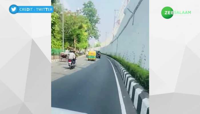 Video: लखनऊ में जमकर उड़ रही ट्रैफिक कानून की धज्जियां, यकीन नहीं तो देखिए VIDEO!