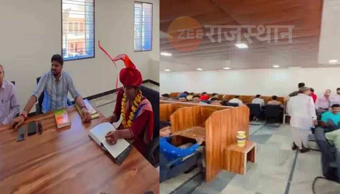 टोंकः कृष्णा को मिला सम्मान, आवां का पहला हाइटेक पुस्तकालय का काटा फीता