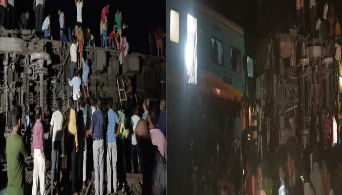 ओडिशा के बालासोर में मालगाड़ी से टकराई कोरोमंडल एक्सप्रेस,  50 लोगों की मौत 