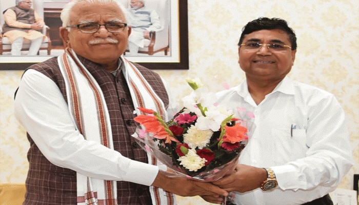 हरियाणा CM से की बोर्ड चेयरमैन ने मुलाकात, स्कूलों में होने जा रहे हैं ये बड़े बदलाब
