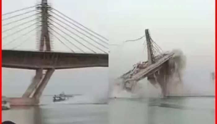 CM नीतीश कुमार ने कबूल ली गलती, कहा- ठीक से नहीं बन रहा था पुल