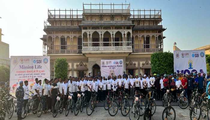  विश्व पर्यावरण दिवस पर आमेर में साइकिल रैली, पर्यावरण संरक्षण की दिलाई गई शपथ