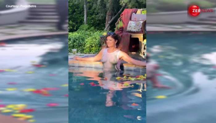 Pooja Batra ने बेशर्मी की सारी हदें की पार, स्किन कलर की ड्रेस पहन दिखाया बदन; फैंस बोले- इस उम्र में पागलपन का दौरा..