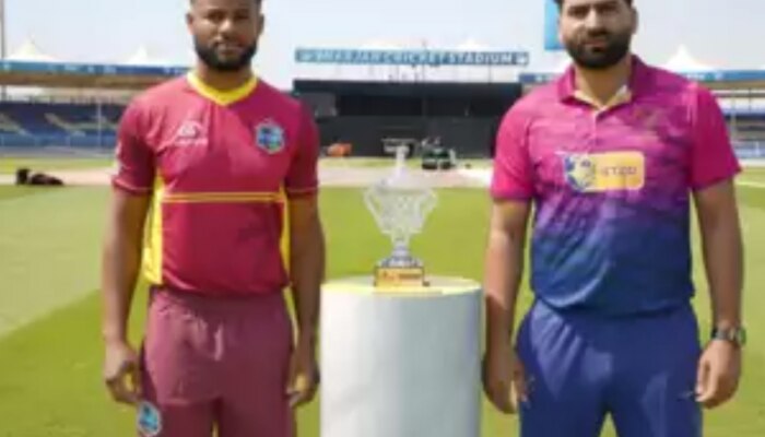 वेस्टइंडीज-UAE के बीच तीसरा वनडे कल,जानिए भारत में कहां देखें मैच की लाइव स्ट्रीमिंग