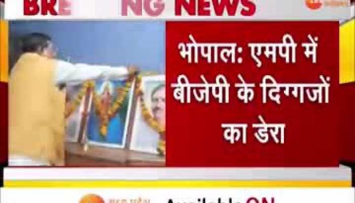 MP Election 2023: MP में BJP के दिग्गज नेताओं का डेरा, जनसंपर्क अभियान चला कर वोटर्स की टटोल रहे नब्ज