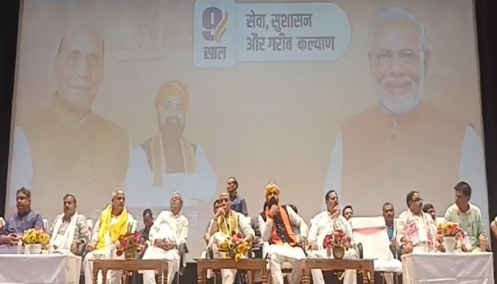 रक्षा मंत्री राजनाथ सिंह पहुंचे सासाराम, सम्राट चौधरी के नेतृत्व पर कह दी बड़ी बात
