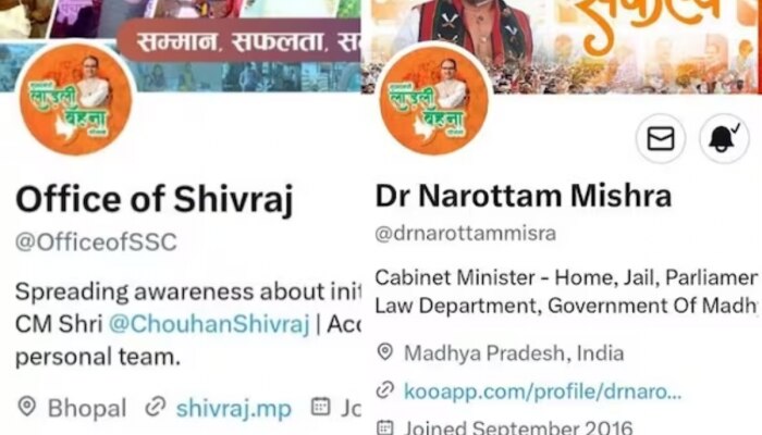 इस डीपी को लगाते ही ट्वीटर ने छीना शिवराज के कई मंत्रियों का ब्लू टिक, जानिए वजह