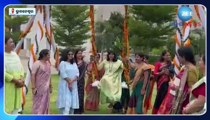 Bhubaneswar MP Aparajita Sarangi Celebrated Raja Festival 