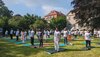 International yoga day: बर्लिन में मनाया गया अंतरराष्ट्रीय योग दिवस