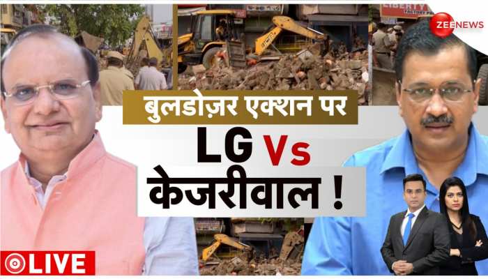 Delhi के Bhajanpura में मंदिर और मजार पर एक्शन, LG के आदेश पर चला बुलडोजर?