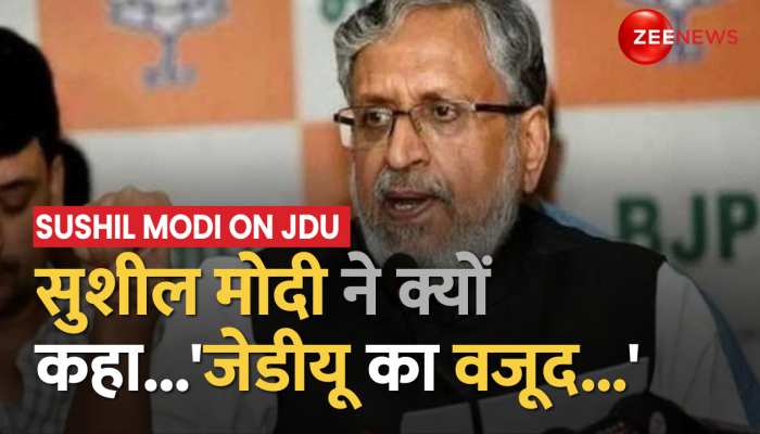 Sushil Modi का Tweet के जरिए एक और बड़ा हमला, 'जेडीयू का वजूद संकट में'