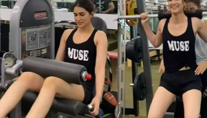 Kriti Sanon Workout: कृति सेनन का वर्कआउट देख छूट जाएंगे पसीने