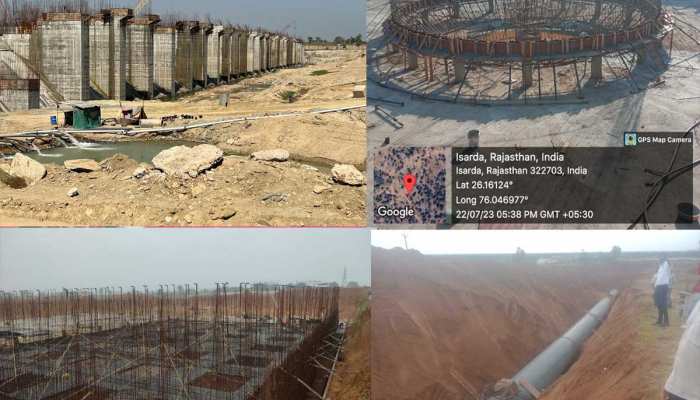 ईसरदा बांध निर्माण का हाल, 10 साल में 65 फीसदी काम, अबकी बार भी बीसलपुर के डाउन...