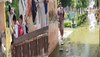 Gurugram News: बिन बरसात बाढ़ के हालात से जूझ रहा गांव बसई, स्कूल और गलियों में अब भी भरा पानी 