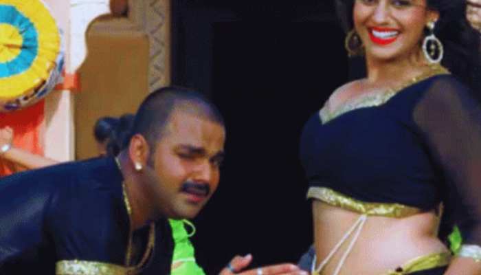 पवन सिंह ने अक्षरा से की मिन्नतें!देखिए 'पियायी दा ना हो कुईया के पानी' भोजपुरी गाना
