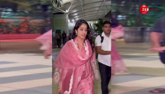 janhvi Kapoor ने अपनाया देसी लुक, लोगों को आया खूब पसंद