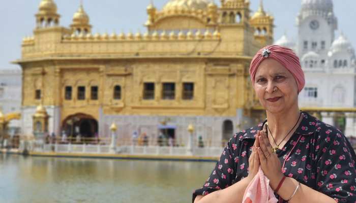 गोल्डन टेंपल पहुंचीं कैंसर से जूझ रहीं सिद्धू की पत्नी, तस्वीरें आईं सामने