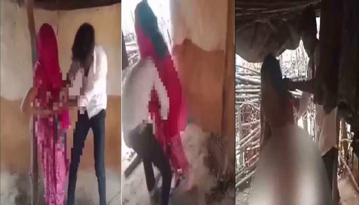 Rajasthan Pratapgarh woman naked publicly in paraded around village by his husband video went viral | Rajasthan: मणिपुर के बाद प्रतापगढ़ में पति ने पत्नी को निर्वस्त्र कर गांव में घुमाया ...