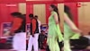 Sapna Choudhary ने ग्रीन सूट पहन स्टेज पर किया उम्दा डांस, स्टेज तोड़ नाच देख लोगों ने किया बवाल