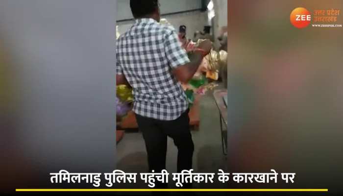 गणपति की मूर्तियों को तोड़ने को लेकर बवाल, पुलिस की कार्रवाई से गुस्सा भड़का