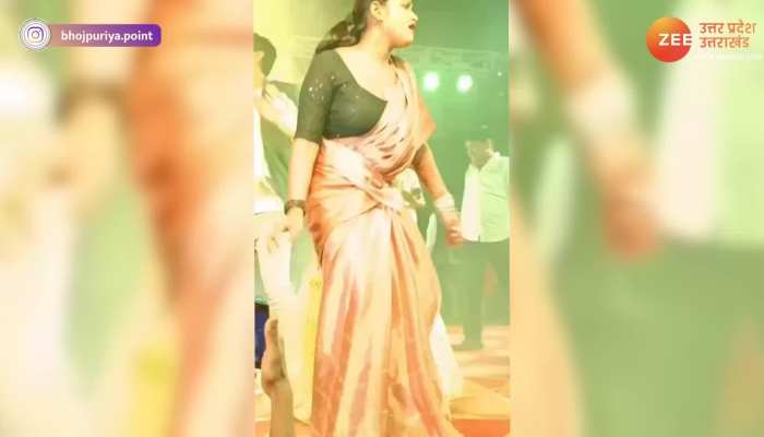 Desi Bhabhi Dance: 'पीयर फ्राक वाली' गाने पर देसी भाभी ने जमकर लगाए ठुमके, वीडियो देख देवरों का मचला मन 