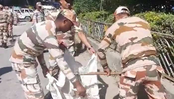 शिमला में ITBP की 43वीं वाहिनी चलाया स्वच्छता अभियान, लोगों को किया जागरुक