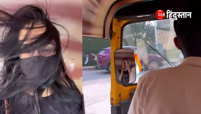 Sharddha Kapoor enjoyed riding in an auto on the streets of Mumbai injured fans with scattered hair