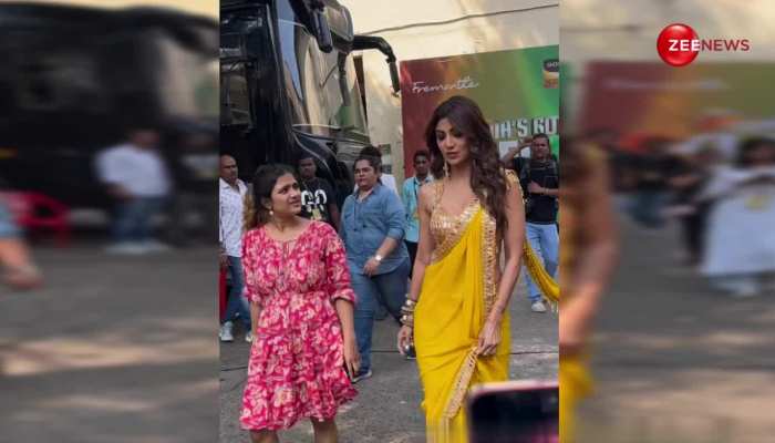 पीली साड़ी पहन Shilpa Shetty ने सादगी से बिखेरा अपना जलवा, फैंस ने भर-भर कर भेजी मोहब्बत