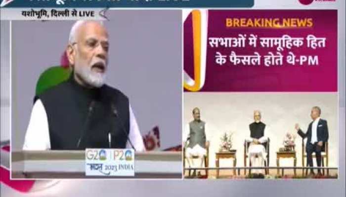  P20 Summit: चुनाव में भारत के लोगों की भागीदारी बढ़ी, पी-20 समिट में बोले PM मोदी'