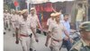 विधानसभा चुनाव 2023 को लेकर,बीएसएफ और पुलिस ने निकाला फ्लैग मार्च