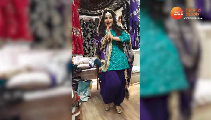 Rakhi Sawant: ड्रामा किंग राखी सावंत ने सूट पहनकर फिर कर दिया ड्रामा, वीडियो वायरल 