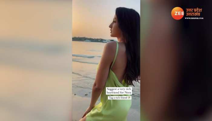 Nora Fatehi समुद्र के किनारे मस्ती करते आईं नजर,लोगों ने कहा-खूबसूरती को न लगे किसी की नजर