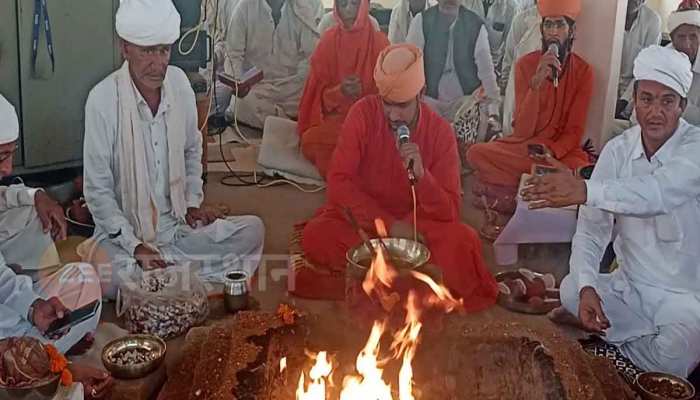 सांचौर-शरद पूर्णिमा पर जम्भेश्वर मंदिर चिमड़ावास में खीर महोत्सव का आयोजन