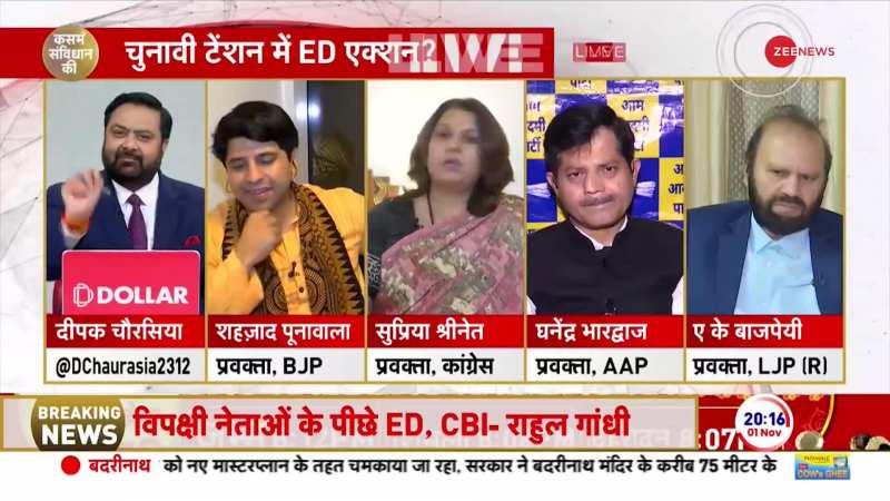 AAP प्रवक्ता बोले- 'ED की कार्रवाई BJP की बौखलाहट है' 