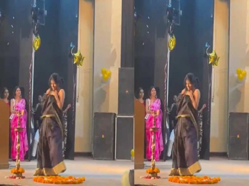 DU की फ्रेशर पार्टी में लड़की ने मचाया बवाल, भोजपुरी गाने पर किया ताबर तोड़ डांस - Girl creates ruckus in DU fresher party, breaks dance on Bhojpuri song