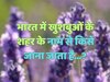 Trending Quiz : भारत में खुशबुओं के शहर के नाम से किसे जाना जाता है?
