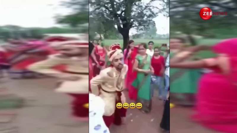 अपनी ही शादी में मुर्गा डांस करने लगा दूल्हा, वीडियो देखकर नहीं रुकेगी हंसी 