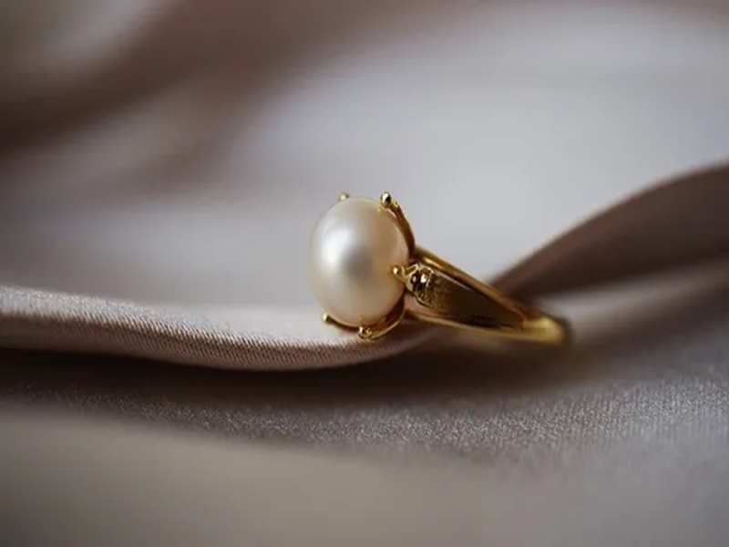 Buy Ornate Jewels 92.5 Sterling Silver Pearl Ring for Women Online At Best  Price @ Tata CLiQ