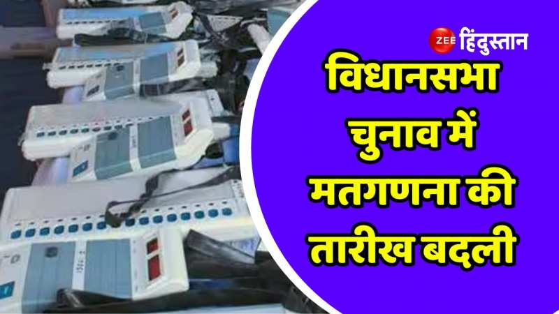 Breaking News Date of counting of votes changed in Mizoram counting will take place on December 4 Election Commission decision