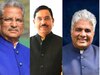 bhupendra yadav, om mathur, prahlad joshi