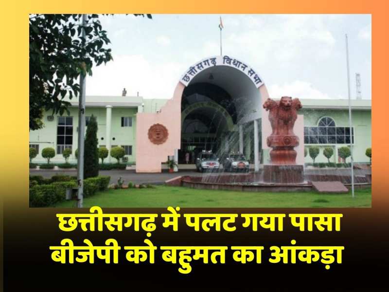 Chhattisgarh में पलट गया पासा, रूझानों में BJP को बहुमत तो Congress के हाथ निराशा Chhattisgarh में पलट गया पासा, रूझानों में BJP को बहुमत तो Congress के हाथ निराशा