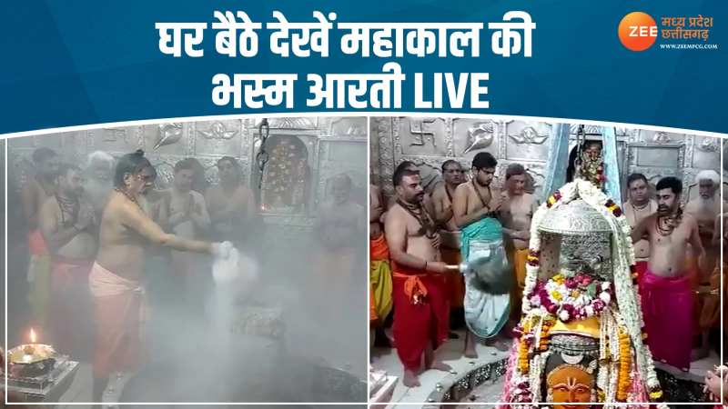 Viral Video: देखिए बाबा महाकाल की भस्म आरती का लाइव वीडियो Viral Video: देखिए बाबा महाकाल की भस्म आरती का लाइव वीडियो