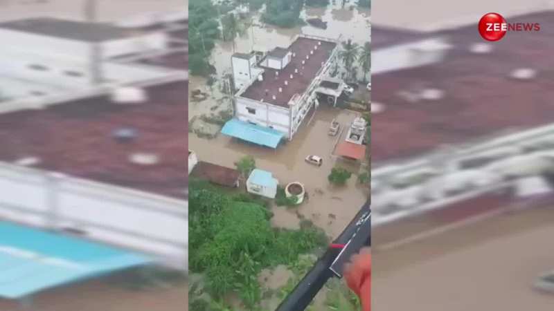 Tamil Nadu Flood: घरों की छतों से लोगों को रेस्क्यू करते दिखी इंडियन एयरफोर्स