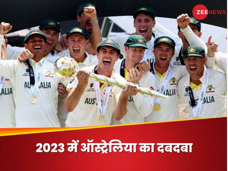 2023 में ऑस्ट्रेलिया का बजा डंका, जीत ली 2 आईसीसी ट्रॉफी; जीत से किया साल खत्म