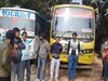 नए कानून के खिलाफ चालकों का प्रदर्शन,करौली से जाने वाले सभी मार्गों पर निजी बसों का संचालन पूरी तरह बंद