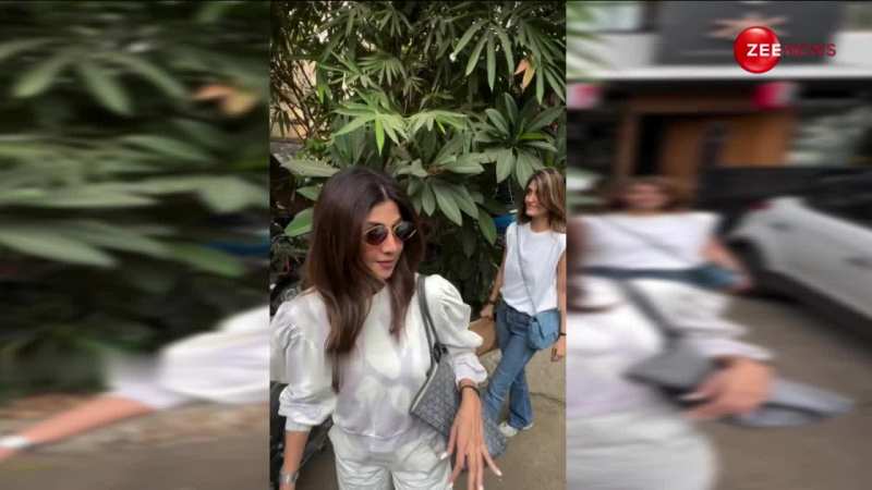 आंखों में चश्मा, व्हाइट ड्रेस पहन Shilpa Shetty हुई स्पॉट, लोगों ने कहा- सफेदी की चमकान  